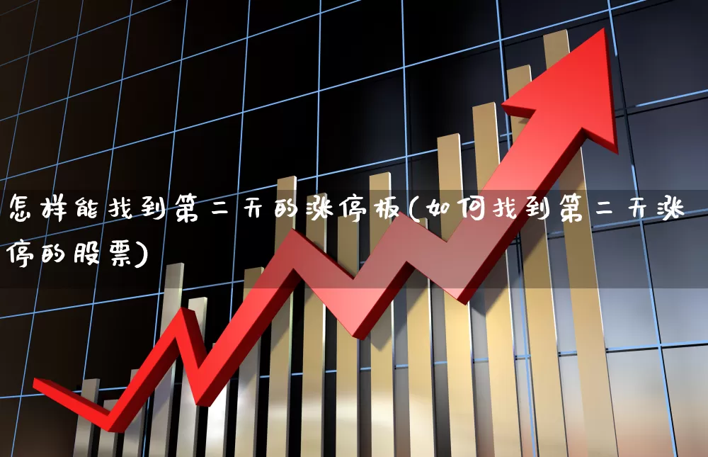 怎样能找到第二天的涨停板(如何找到第二天涨停的股票)_https://www.haiwangdasha.com_深交所_第1张