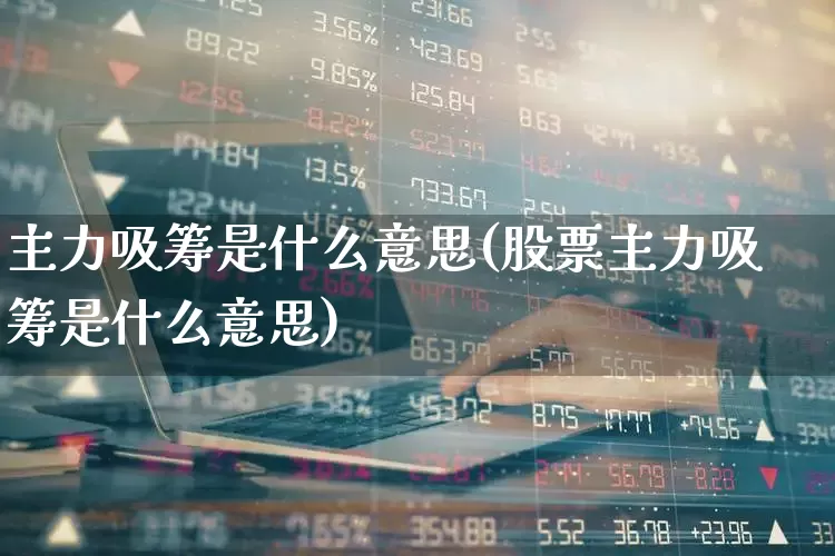 主力吸筹是什么意思(股票主力吸筹是什么意思)_https://www.haiwangdasha.com_科创板_第1张