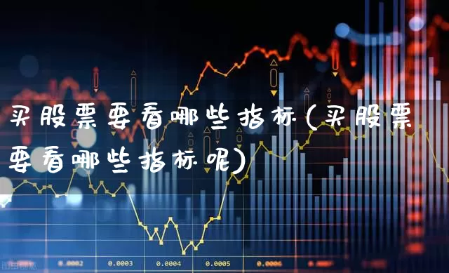 买股票要看哪些指标(买股票要看哪些指标呢)_https://www.haiwangdasha.com_科创板_第1张