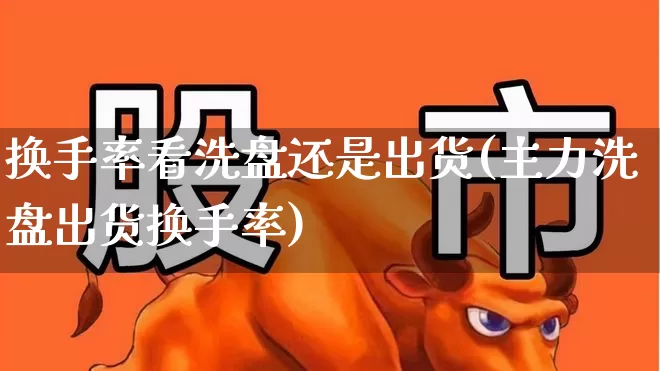 换手率看洗盘还是出货(主力洗盘出货换手率)_https://www.haiwangdasha.com_深交所_第1张