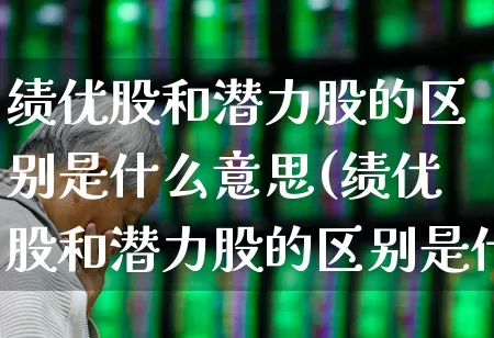 绩优股和潜力股的区别是什么意思(绩优股和潜力股的区别是什么意思啊)_https://www.haiwangdasha.com_北交所_第1张