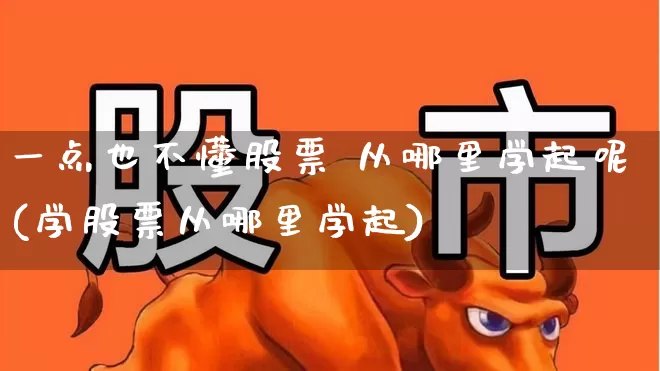 一点也不懂股票 从哪里学起呢(学股票从哪里学起)_https://www.haiwangdasha.com_深交所_第1张