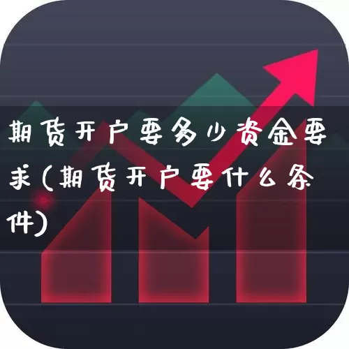 期货开户要多少资金要求(期货开户要什么条件)_https://www.haiwangdasha.com_中金所_第1张