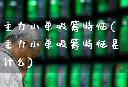 主力小单吸筹特征(主力小单吸筹特征是什么)_https://www.haiwangdasha.com_科创板_第1张