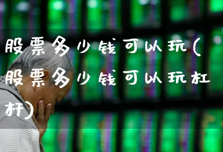 股票多少钱可以玩(股票多少钱可以玩杠杆)_https://www.haiwangdasha.com_北交所_第1张