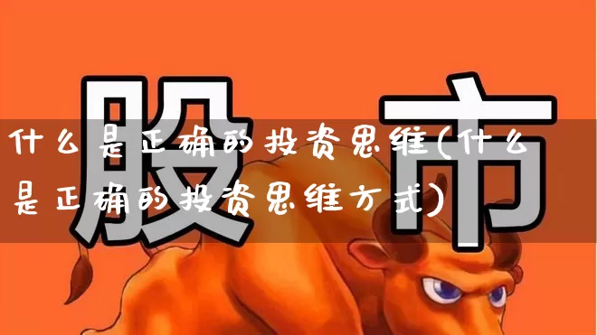 什么是正确的投资思维(什么是正确的投资思维方式)_https://www.haiwangdasha.com_深交所_第1张