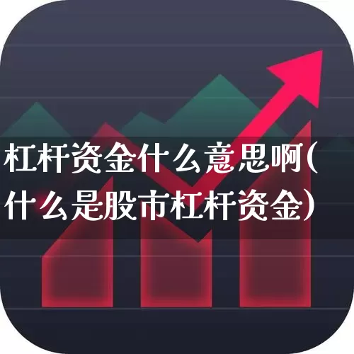 杠杆资金什么意思啊(什么是股市杠杆资金)_https://www.haiwangdasha.com_创业板_第1张
