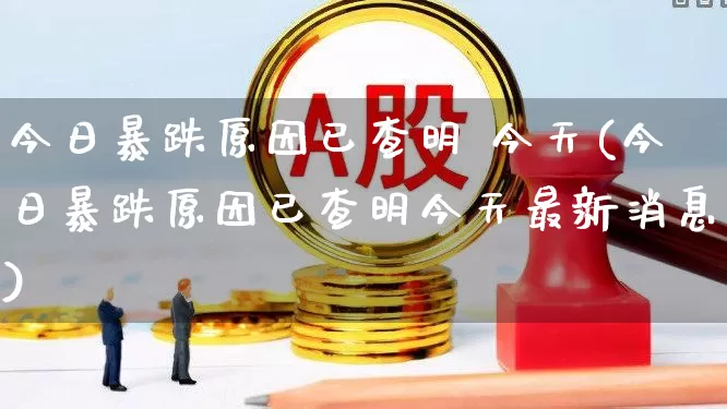 今日暴跌原因已查明 今天(今日暴跌原因已查明今天最新消息)_https://www.haiwangdasha.com_深交所_第1张