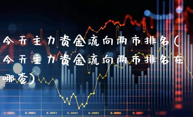 今天主力资金流向两市排名(今天主力资金流向两市排名在哪查)_https://www.haiwangdasha.com_北交所_第1张