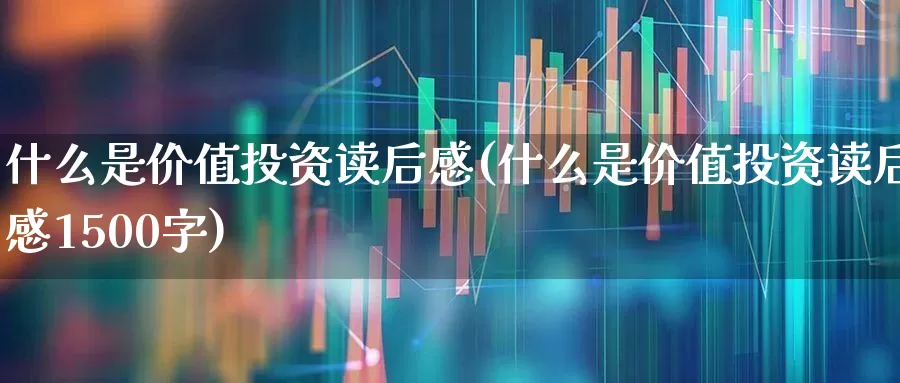 什么是价值投资读后感(什么是价值投资读后感1500字)_https://www.haiwangdasha.com_深交所_第1张