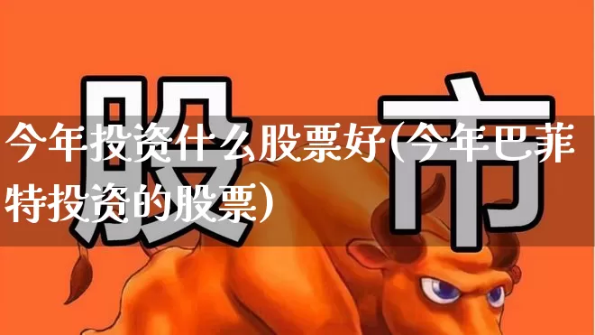 今年投资什么股票好(今年巴菲特投资的股票)_https://www.haiwangdasha.com_北交所_第1张