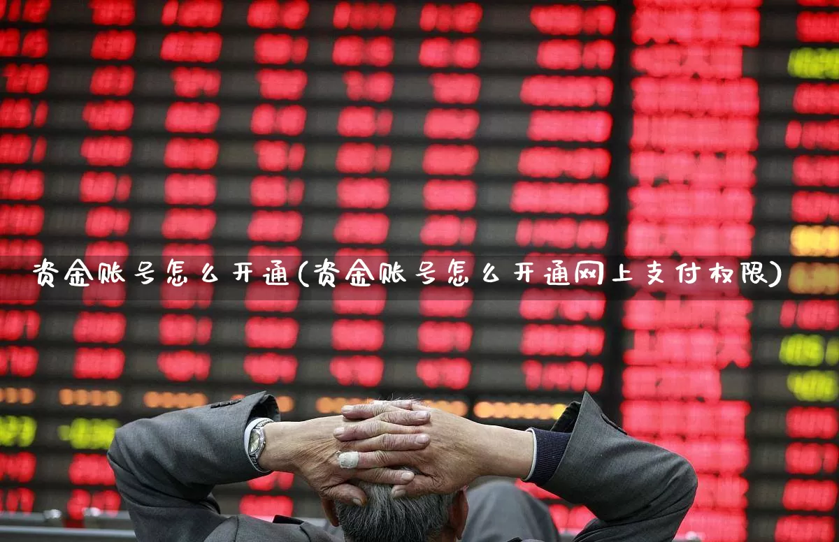 资金账号怎么开通(资金账号怎么开通网上支付权限)_https://www.haiwangdasha.com_深交所_第1张
