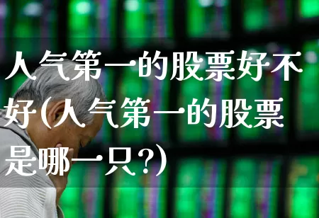 人气第一的股票好不好(人气第一的股票是哪一只?)_https://www.haiwangdasha.com_北交所_第1张