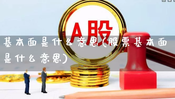 基本面是什么意思(股票基本面是什么意思)_https://www.haiwangdasha.com_深交所_第1张