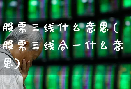 股票三线什么意思(股票三线合一什么意思)_https://www.haiwangdasha.com_创业板_第1张