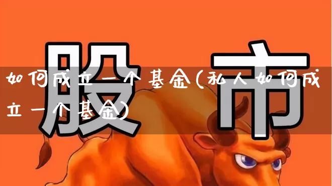 如何成立一个基金(私人如何成立一个基金)_https://www.haiwangdasha.com_上交所_第1张