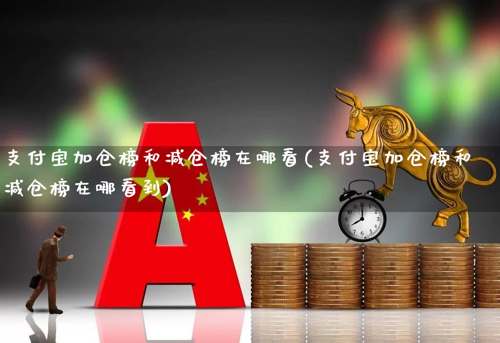 支付宝加仓榜和减仓榜在哪看(支付宝加仓榜和减仓榜在哪看到)_https://www.haiwangdasha.com_上交所_第1张