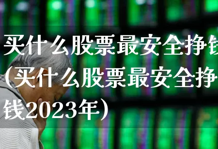 买什么股票最安全挣钱(买什么股票最安全挣钱2023年)_https://www.haiwangdasha.com_上交所_第1张
