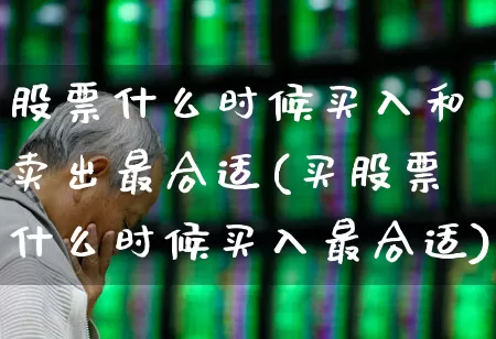 股票什么时候买入和卖出最合适(买股票什么时候买入最合适)_https://www.haiwangdasha.com_北交所_第1张