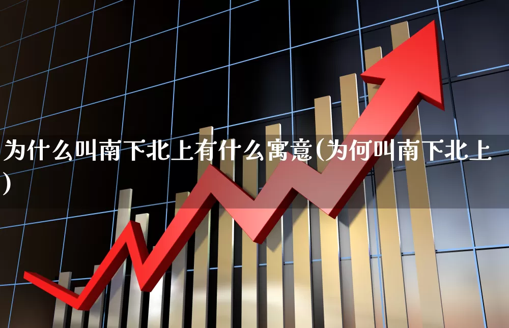 为什么叫南下北上有什么寓意(为何叫南下北上)_https://www.haiwangdasha.com_深交所_第1张