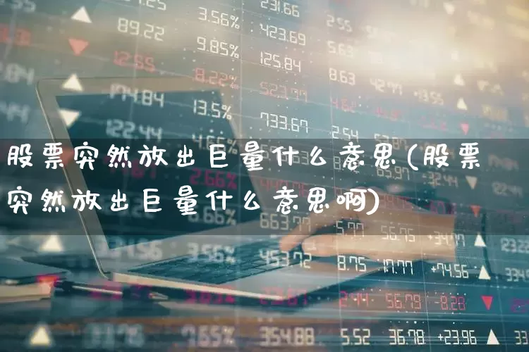 股票突然放出巨量什么意思(股票突然放出巨量什么意思啊)_https://www.haiwangdasha.com_北交所_第1张