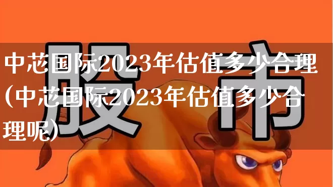 中芯国际2023年估值多少合理(中芯国际2023年估值多少合理呢)_https://www.haiwangdasha.com_深交所_第1张
