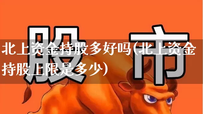 北上资金持股多好吗(北上资金持股上限是多少)_https://www.haiwangdasha.com_北交所_第1张