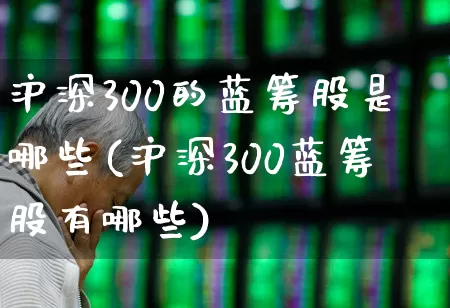 沪深300的蓝筹股是哪些(沪深300蓝筹股有哪些)_https://www.haiwangdasha.com_创业板_第1张
