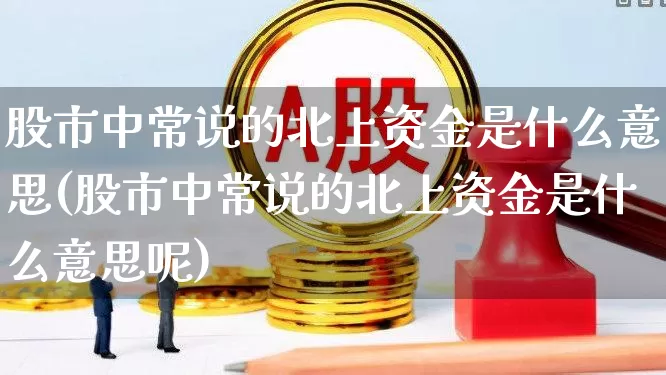 股市中常说的北上资金是什么意思(股市中常说的北上资金是什么意思呢)_https://www.haiwangdasha.com_创业板_第1张