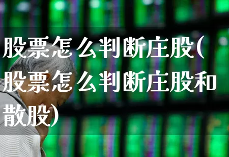 股票怎么判断庄股(股票怎么判断庄股和散股)_https://www.haiwangdasha.com_上交所_第1张