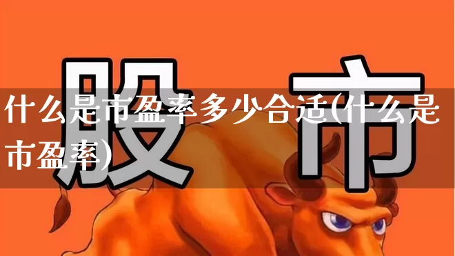 什么是市盈率多少合适(什么是市盈率)_https://www.haiwangdasha.com_科创板_第1张