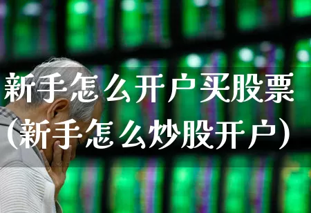 新手怎么开户买股票(新手怎么炒股开户)_https://www.haiwangdasha.com_深交所_第1张
