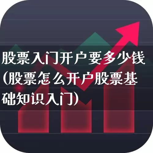 股票入门开户要多少钱(股票怎么开户股票基础知识入门)_https://www.haiwangdasha.com_创业板_第1张