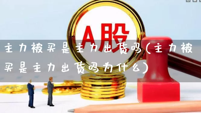 主力被买是主力出货吗(主力被买是主力出货吗为什么)_https://www.haiwangdasha.com_科创板_第1张
