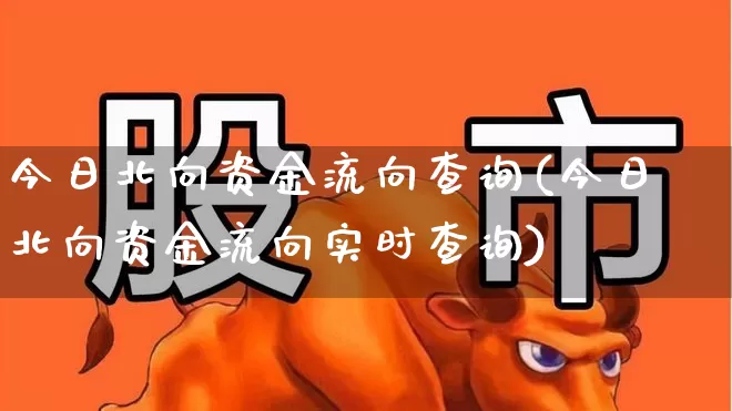 今日北向资金流向查询(今日北向资金流向实时查询)_https://www.haiwangdasha.com_科创板_第1张