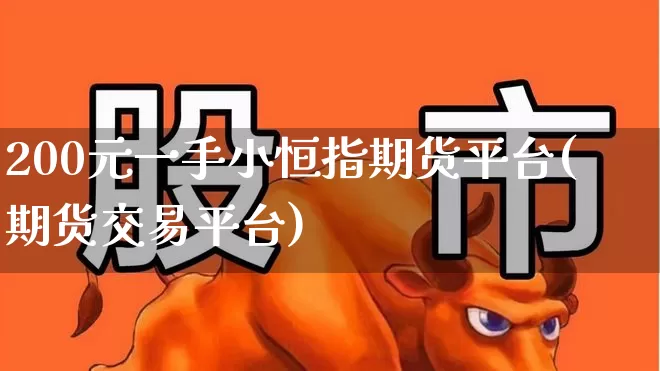 200元一手小恒指期货平台(期货交易平台)_https://www.haiwangdasha.com_上交所_第1张