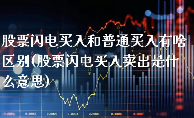股票闪电买入和普通买入有啥区别(股票闪电买入卖出是什么意思)_https://www.haiwangdasha.com_郑商所_第1张