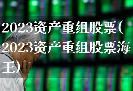 2023资产重组股票(2023资产重组股票海王)_https://www.haiwangdasha.com_科创板_第1张