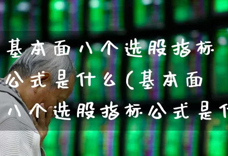 基本面八个选股指标公式是什么(基本面八个选股指标公式是什么意思)_https://www.haiwangdasha.com_科创板_第1张