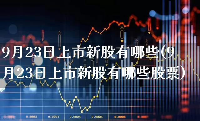 9月23日上市新股有哪些(9月23日上市新股有哪些股票)_https://www.haiwangdasha.com_上交所_第1张