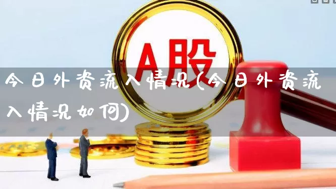 今日外资流入情况(今日外资流入情况如何)_https://www.haiwangdasha.com_上交所_第1张