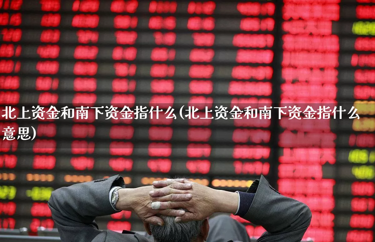 北上资金和南下资金指什么(北上资金和南下资金指什么意思)_https://www.haiwangdasha.com_科创板_第1张