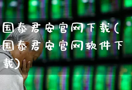 国泰君安官网下载(国泰君安官网软件下载)_https://www.haiwangdasha.com_上交所_第1张