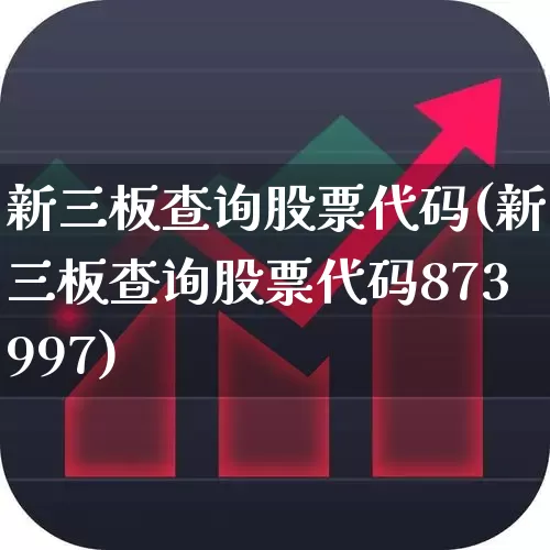 新三板查询股票代码(新三板查询股票代码873997)_https://www.haiwangdasha.com_科创板_第1张