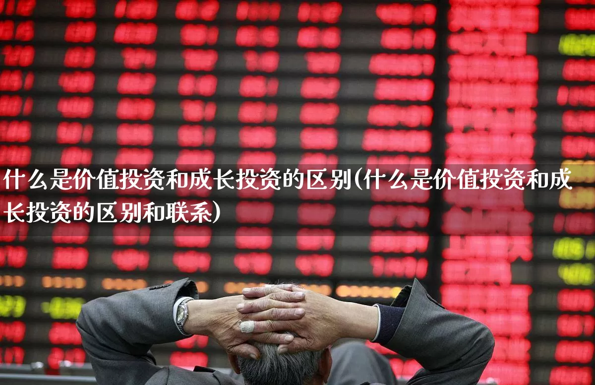 什么是价值投资和成长投资的区别(什么是价值投资和成长投资的区别和联系)_https://www.haiwangdasha.com_创业板_第1张