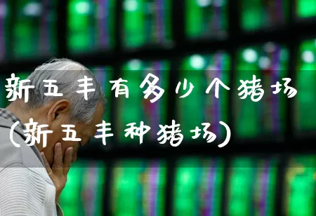 新五丰有多少个猪场(新五丰种猪场)_https://www.haiwangdasha.com_科创板_第1张
