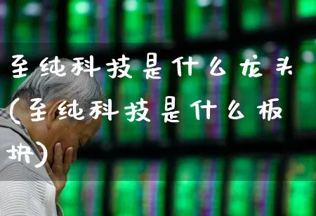 至纯科技是什么龙头(至纯科技是什么板块)_https://www.haiwangdasha.com_上交所_第1张