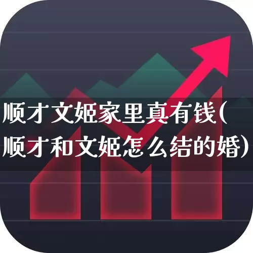 顺才文姬家里真有钱(顺才和文姬怎么结的婚)_https://www.haiwangdasha.com_科创板_第1张
