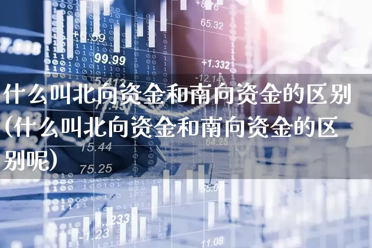 什么叫北向资金和南向资金的区别(什么叫北向资金和南向资金的区别呢)_https://www.haiwangdasha.com_深交所_第1张