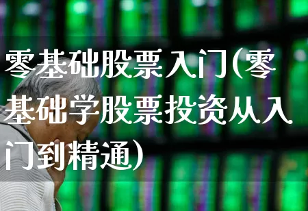 零基础股票入门(零基础学股票投资从入门到精通)_https://www.haiwangdasha.com_科创板_第1张